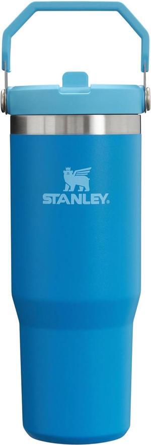 Stanley IceFlow Stainless Steel Tumbler - Vacuum Insulated Water Bottle for Home, Office or Car Reusable Cup with Straw Leak Resistant Flip Cold for 12 Hours or Iced for 2 Days, Azure, 30 OZ / 0.89 L