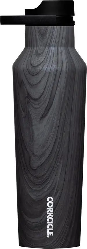 Corkcicle Sport Canteen Insulated Tumbler, Burnt Wood, 20 oz  Reusable Water Bottle Keeps Beverages Cold for 25 Hours & Hot 12 Hours  Cupholder Friendly Tumbler with Screw-On Cap
