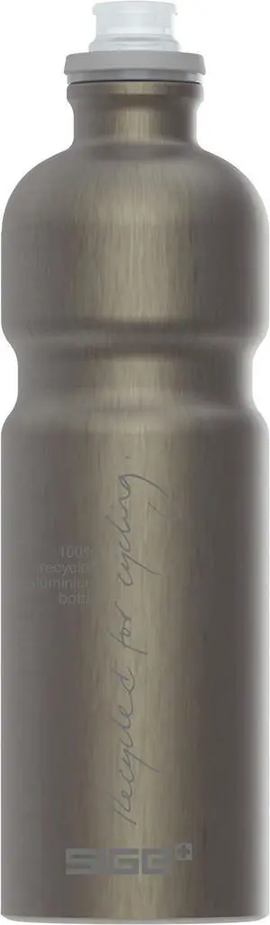 SIGG - PCR Aluminum Water Bottle - Move MyPlanet - Smoked Pearl - Leakproof - Lightweight - BPA Free - 25 Oz