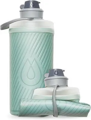 HydraPak Flux - Collapsible Backpacking Water Bottle (750ml, 1L, 1.5L) - BPA Free, Ultra Light, Spill-Proof Twist Cap