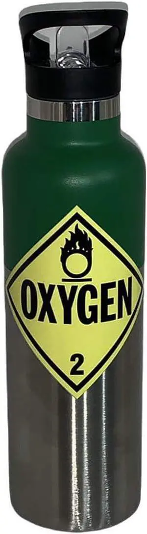 UBT Medical Sports Water Bottle Funny Nurse Respiratory Therapist (Stainless-Steel)