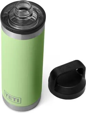 YETI Rambler 18 oz Bottle, Vacuum Insulated, Stainless Steel with Chug Cap, Key Lime