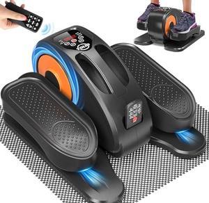 Under Desk Elliptical Machines for Home Use - Seated Elliptical Ellipse Leg Exerciser for Seniors - Portable Under Desk Bike Pedal Exerciser