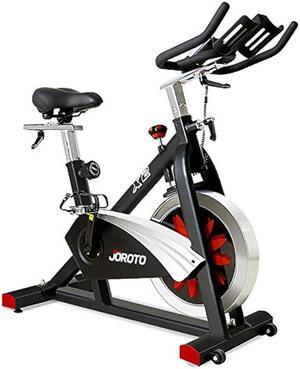 JOROTO X2|X2PRO Exercise Bike, X4S Bluetooth Stationary Indoor Cycling Bike with Readable 100 Levels Magnetic Resistance, Plus 12.6 inch Tablet Bracket Exercise Bikes for Home