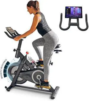 Echelon Smart Connect Fitness Bike + 30-Day Free Membership, Cushioned Seat, Bluetooth, Solid Design, Cycling, Instructors, Classes, 32 Levels