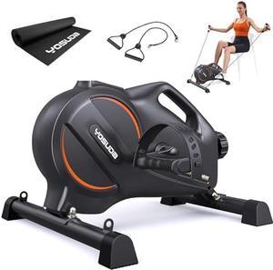 YOSUDA Under Desk Bike Pedal Exerciser - Magnetic Mini Exercise Bike for Arm/Leg Exercise, Desk Pedal Bike for Home/Office Workout