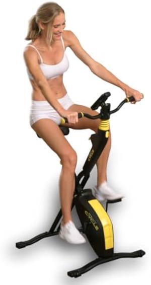 STEALTH GAME CYCLE: Full-Body Workout X-Bike, Gamified Cardio with 5 Free Games, Foldable Magnetic Cycle, Phone Holder + Free Fitness App (Optional Premium Subscription)