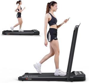 Walking Pad Under Desk Treadmill, Remote Control Walking Desk Walking Pad for Home and Office, 2 in 1 Portable Walking Pad