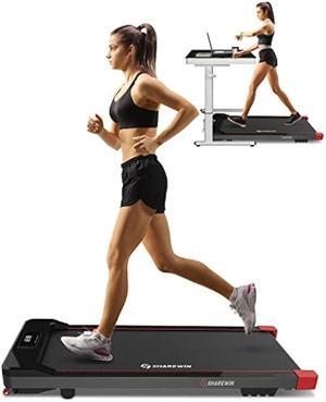 Under Desk Treadmill, Small Treadmill 2.5HP Electric Treadmill, Walking Treadmill Compact Electric Running Machine Walking Jogging Machine for Home Office with Remote Control