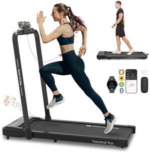 Mobvoi Home Treadmill Walking Pad/SE/Plus 3 in 1 Folding Treadmill Walking Pad 2.5 HP Compact Running Walking Machine with Remote Control for Home Office 265 LBS 7.6 MPH