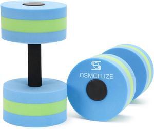 Aquatic Exercise Dumbbells - Set of 2 for Water Aerobics Fitness and Pool Exercises
