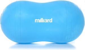Milliard Peanut Ball Physio Roll for Exercise, Therapy, Labor, Birthing and Dog Training(31x15 Inch)