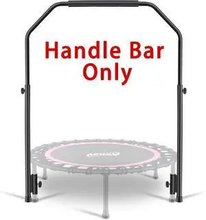 Newan Rebounder Handle Bar Accessory for 40" Round Fitness Trampolines, Cushy Foam Handles,Only Applicable to The Foot Tube Between 2.5CM/0.98IN Diameter(Trampoline Not Included)