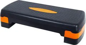 Adjustable Workout Aerobic Stepper Step Platform Trainer, 27-Inch, Multiple Colors