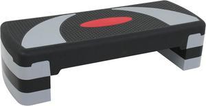 ZENY 31 Aerobic Step Platform, Adjustable Exercise Workout Stepper with Stable Risers, Stand Up Steppers for Exercise at Home, Fitness Equipment for Home Gym