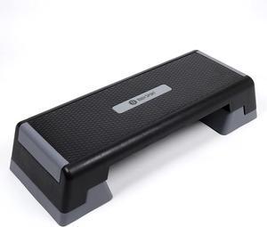 Body Sport® Aerobic Step  Step Aerobics Platform  Workout Equipment  Exercise Step Platform  Gray/Black