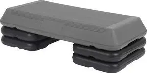 HomGarden 28.15" & 43" Adjustable Workout Aerobic Stepper in Fitness & Exercise Step Platform Trainer Stepper