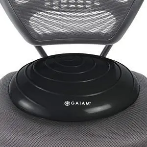 Gaiam Balance Disc Wobble Cushion Stability Core Trainer for Home or Office Desk Chair & Kids Alternative Classroom Sensory Wiggle Seat