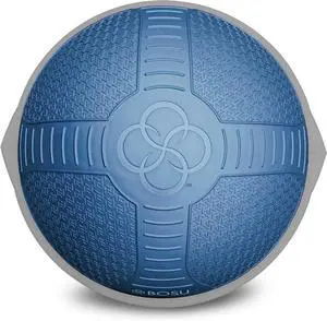 BOSU NexGen 25IN Home Fitness Exercise Gym Strength Flexibility Balance Trainer with Rubberized Non Skid Surface and Hand Air Pump