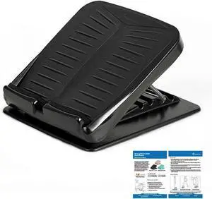 StrongTek Plastic Calf Stretch Board, Slant Board for Calf Stretching, 5-Level Adjustable Incline Board, Enhanced Ankle Flexibility, Targeted Physical Therapy, Durable with Non-Slip Surface