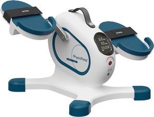 PhysioPedal® Arm & Leg Pedal Exerciser, Dual Mode, 8 Motorized Speeds, 8 Adjustable Resistance Levels, LCD Display, Magnetic Remote, to Enhance Mobility, Recovery, Joint Health