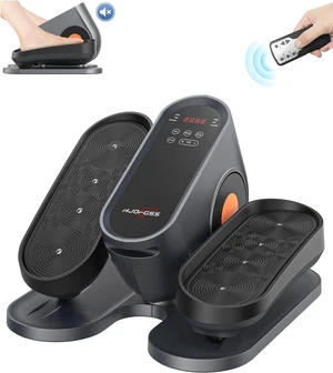 Under Desk Elliptical Machine, Electric Ellipse Leg Machines as Seen on Tv for Seniors with 10 Adjustable, Leg Machines,Quiet & Portable Seated Pedal Exerciser Under Desk Elliptical Machine, Electric Ellipse Leg Machines as Seen on Tv for Seniors with 10 Adjustable, Leg Machines,Quiet & Portable Seated Pedal Exerciser