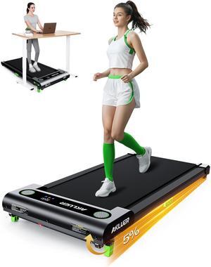 Walking Pad with Incline, Incline Walking Pad Treadmill for Home, 2.5 HP Under Desk Treadmill Small with Remote Control, Walking Pad Small Treadmill with LED Display