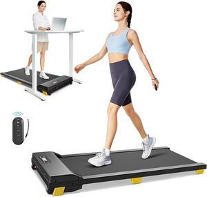 Walking Pad, Under Desk Treadmill for Home Small, Portable Treadmill with Six-Point Shock Absorption, Quiet Walking Pad for Office