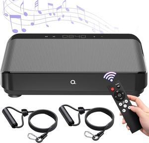Vibration Plate Exercise Machine,Bluetooth Power Vibrate Fitness Platform,9 Modes Home Vibration Plate for Lymphatic Drainage,Whole Body Workout Vibrating Equipment for Weight Loss