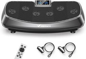 MERACH Vibration Plate Exercise Machine, 3D Vibration Plate with Oscillation Pulse Mode, Vibrating Plate Exercise Machine for Women Men, Exercise Equipment for Home