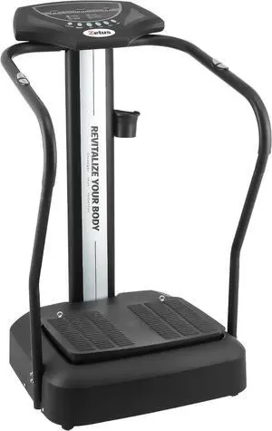 ZELUS Whole Body Vibration Plate, 500W Vibration Plate Exercise Machine with 99 Levels 3 Preset Modes & 2 Resistance Bands, Training Fitness Vibration Platform Machine for Home Gym with 330lb Capacity