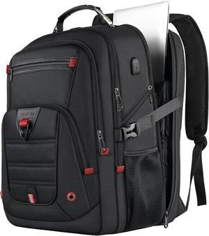 Vintage Laptop Backpack with USB Charging Port Slim Tear Resistant Business Backpack for Travelling College Casual Daypacks for Men Women Fits up to 15.6Inch Notebook Green