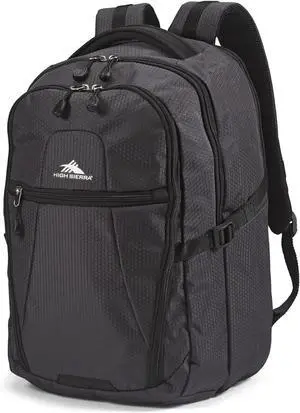 High Sierra Travel Bag, Mercury Black, Backpack
