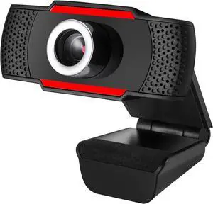 Adesso CyberTrack H3 Webcam 12 Megapixel 30 fps USB 20 1280x720 Video CMOS Sensor Manual-Focus Microphone for PC & Laptop, Black