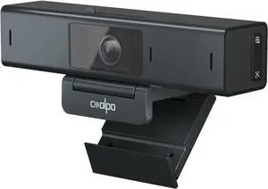 Desk Mate Webcam, HDR Streaming Webcam, Document Camera, AutoFocus, Auto Tracking Webcam with Microphone and Software Control, HD 1080p Noise Reduction, Hybrid Webcam for Google Gemini