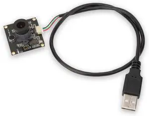 Keenso USB Camera Module,1600 * 1200 2MP Autofocus 120° Wide Angle Camera Module for Computer, Laptop