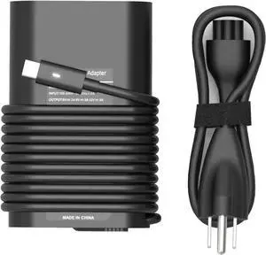 65W 45W USB C Laptop Charger for Dell Latitude 7420 5420 5520 5430 5440 7440 5450 5530 7330 7430 5540 5320 7320 9430 3450 3550 7410 2in1, XPS 13, Chromebook 3100 Computer Type C AC Adapter Power Cord