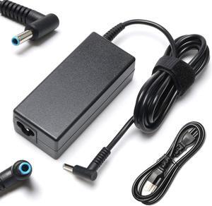 19.5V 3.33A 65W Laptop Charger for HP Elitebook 840 850 845 830 820 G3 G4 G5 G7 G8 G9, HP ProBook, Envy, Pavilion, Spectre, Stream, Notebook 15 Series Smart Blue Tip Power Cord Adapter