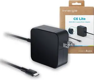 Innergie 65C 65W USB Type C Universal Laptop Charger Power Adapter PD 3.0-Compatible with iPhone 16/iPad/Switch/PC Laptop/MacBook Pro/AirUSB-C 2.3m Cable, UL&IEC 62368-1 Certified (Delta Electronics)