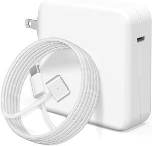 Charger for Mac Book Air 15 13 Inch Mac Book Pro14 Inch M4 M3 M2 M1 2024 2023 2022 2021,70W USB-C to Mag 3 Power Adapter,Include 6.6ft 5A USB-C to Mag 3 Cable