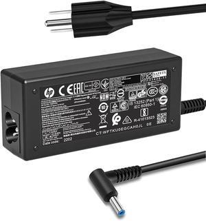 45W 19.5V 2.31A L25296-001 L25296-003 741727-001 Laptop Charger Fit for HP L25296-002/004 213349-109 HP Pavilion 11 13 14 15 Notebook Stream 14 13 11 Series Envy X360 Blue Tip Adapter Power Cord