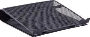 Lorell, LLR80620, Mesh Laptop Stand, 1 Each, Black