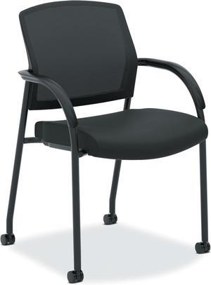 HON Lota Multi-Purpose Side Chair - Office Chair or Training Room Chair, Black (H2285)