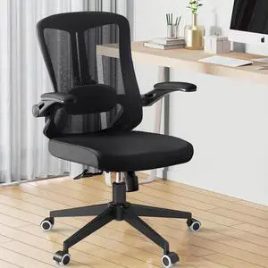 Ergonomic Office Chair - Comfy Desk Chairs with Wheels and Arms, 400LB Heavy Duty Mesh Computer Chairs with Comfortable Lumbar Back Support for Home Office, Bedroom, Study and College Dorm