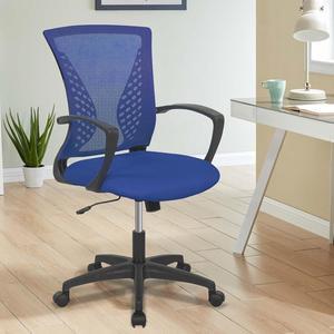 HGS Mesh Computer Chair Home Office Chair Ergonomic Desk Chairs Task Chair Swivel Rolling Adjustable Executive Chair with Lumbar Support Blue