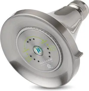 Niagra Conservation N3917BN Earth Luxe High Efficiency Showerhead, Brushed Nickel