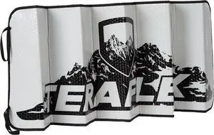 JL | JT: TeraFlex Windshield Sunshade w/out ADAS, Black, Silver