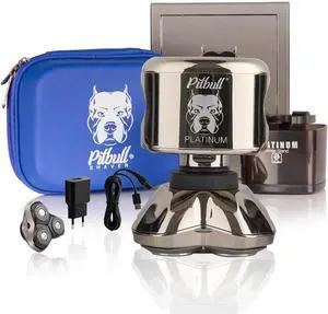 Skull Shaver Pitbull Platinum Pro:Head Shaver for Men - Bald Head Shavers with Wet/Dry Technology, Ergonomic Design, Travel Lock, and Accessories. Perfect Grooming Kit. Skull Shaver Pitbull Platinum Pro:Head Shaver for Men - Bald Head Shavers with Wet/Dry Technology, Ergonomic Design, Travel Lock, and Accessories. Perfect Grooming Kit.