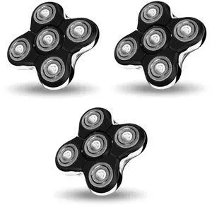 Balder Pro Replacement Head for Remington Balder Pro Head Shaver XR7000,5 Dual Track Heads for Remington Shaver Replacement Heads-Precision Electric Shaving for Bald Men. (3Pack)