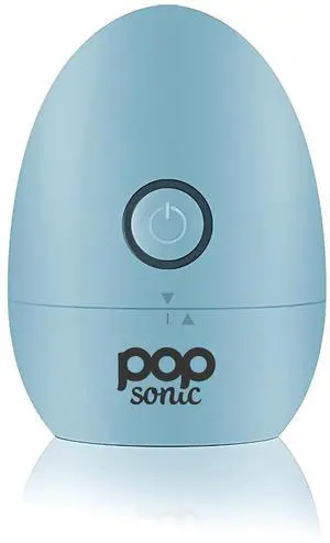 Pop Sonic Moon Shaver (Slate) - Face & Body Shavers for Men & Women - 3 Floating Rotary Heads Face Shaver w/Removable Cap - Long Lasting Lithium-ion Battery Portable Electric Shaver & Leg Shaver